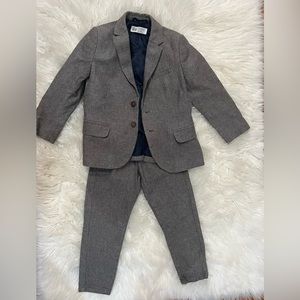 H&M boy brown matching set